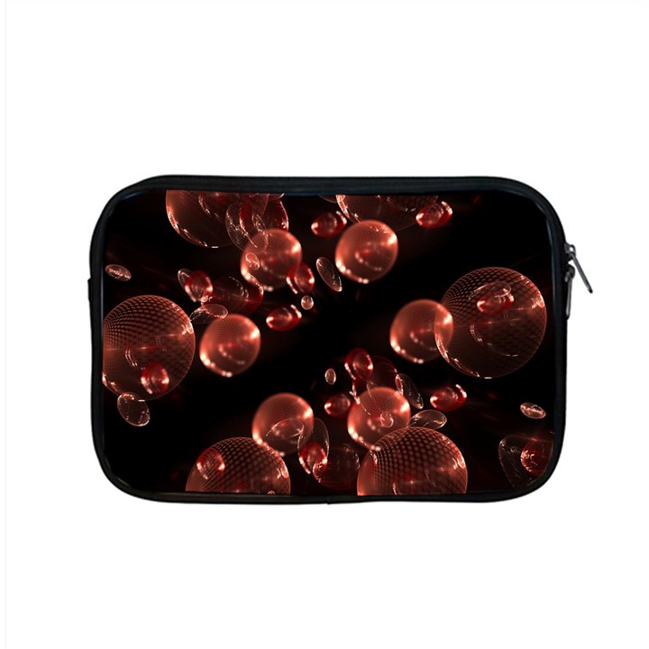 Fractal Chocolate Balls On Black Background Apple MacBook Pro 15  Zipper Case