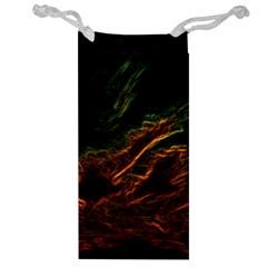 Abstract Glowing Edges Jewelry Bag by Simbadda