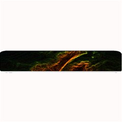 Abstract Glowing Edges Small Bar Mats by Simbadda