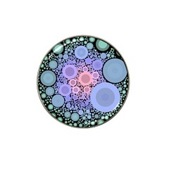 An Abstract Background Consisting Of Pastel Colored Circle Hat Clip Ball Marker by Simbadda