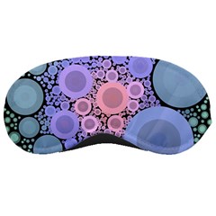 An Abstract Background Consisting Of Pastel Colored Circle Sleeping Masks by Simbadda