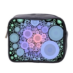 An Abstract Background Consisting Of Pastel Colored Circle Mini Toiletries Bag 2-side by Simbadda