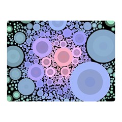 An Abstract Background Consisting Of Pastel Colored Circle Double Sided Flano Blanket (mini)  by Simbadda