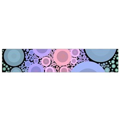 An Abstract Background Consisting Of Pastel Colored Circle Flano Scarf (small) by Simbadda