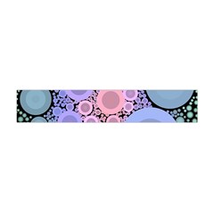 An Abstract Background Consisting Of Pastel Colored Circle Flano Scarf (mini) by Simbadda