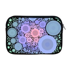 An Abstract Background Consisting Of Pastel Colored Circle Apple Macbook Pro 17  Zipper Case by Simbadda