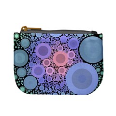 An Abstract Background Consisting Of Pastel Colored Circle Mini Coin Purses by Simbadda