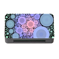 An Abstract Background Consisting Of Pastel Colored Circle Memory Card Reader With Cf by Simbadda