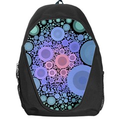 An Abstract Background Consisting Of Pastel Colored Circle Backpack Bag by Simbadda