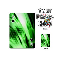 Abstract Background Green Playing Cards 54 (mini) 