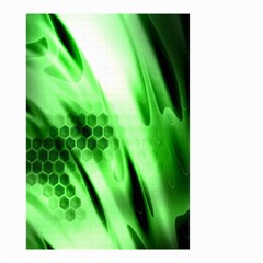 Abstract Background Green Small Garden Flag (two Sides) by Simbadda