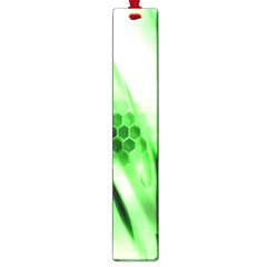 Abstract Background Green Large Book Marks by Simbadda