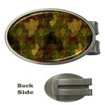 Textured Camo Money Clips (Oval)  Front