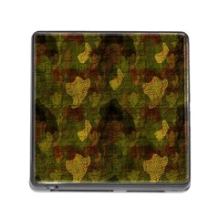 Textured Camo Memory Card Reader (square) by Simbadda