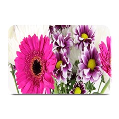 Purple White Flower Bouquet Plate Mats by Simbadda