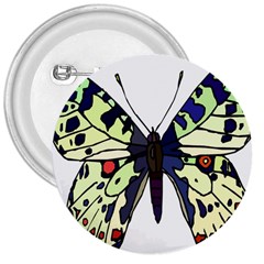 A Colorful Butterfly Image 3  Buttons by Simbadda