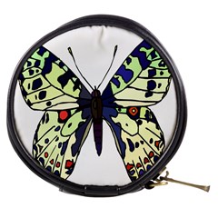 A Colorful Butterfly Image Mini Makeup Bags by Simbadda