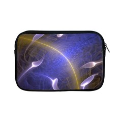 Fractal Magic Flames In 3d Glass Frame Apple Ipad Mini Zipper Cases by Simbadda