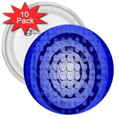 Abstract Background Blue Created With Layers 3  Buttons (10 Pack)  by Simbadda