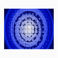 Abstract Background Blue Created With Layers Small Glasses Cloth (2-side) by Simbadda