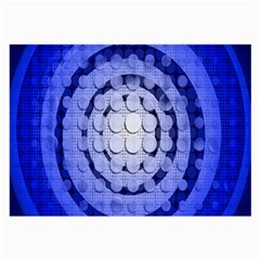 Abstract Background Blue Created With Layers Large Glasses Cloth (2-side) by Simbadda