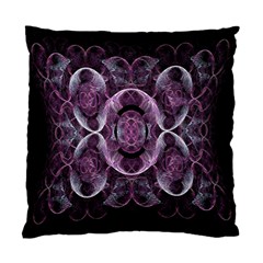 Fractal In Lovely Swirls Of Purple And Blue Standard Cushion Case (one Side) by Simbadda