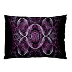 Fractal In Lovely Swirls Of Purple And Blue Pillow Case (Two Sides) Front