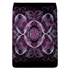 Fractal In Lovely Swirls Of Purple And Blue Flap Covers (s)  by Simbadda