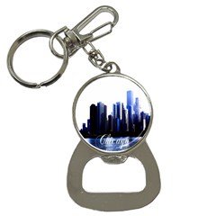 Abstract Of Downtown Chicago Effects Button Necklaces by Simbadda