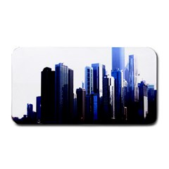 Abstract Of Downtown Chicago Effects Medium Bar Mats by Simbadda