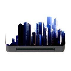 Abstract Of Downtown Chicago Effects Memory Card Reader With Cf by Simbadda