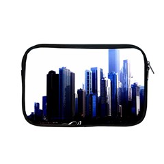 Abstract Of Downtown Chicago Effects Apple Macbook Pro 13  Zipper Case by Simbadda