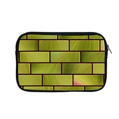 Modern Green Bricks Background Image Apple Macbook Pro 13  Zipper Case by Simbadda