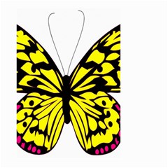 Yellow A Colorful Butterfly Image Large Garden Flag (two Sides) by Simbadda