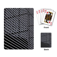 Abstract Architecture Pattern Playing Card by Simbadda