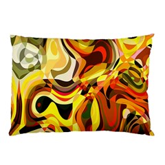 Colourful Abstract Background Design Pillow Case by Simbadda