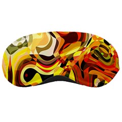 Colourful Abstract Background Design Sleeping Masks by Simbadda