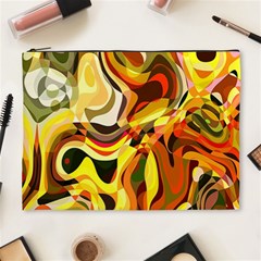 Colourful Abstract Background Design Cosmetic Bag (xl) by Simbadda