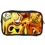 Colourful Abstract Background Design Toiletries Bags Front