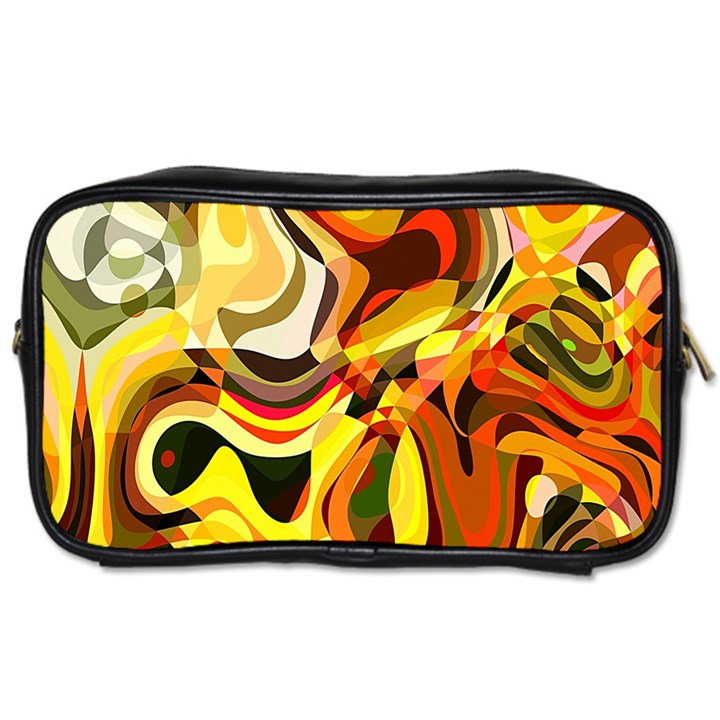 Colourful Abstract Background Design Toiletries Bags