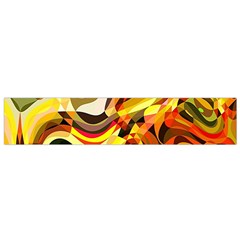 Colourful Abstract Background Design Flano Scarf (small) by Simbadda