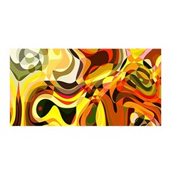 Colourful Abstract Background Design Satin Wrap by Simbadda