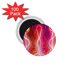 Fire Flames Abstract Background 1 75  Magnets (100 Pack)  by Simbadda