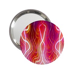 Fire Flames Abstract Background 2 25  Handbag Mirrors by Simbadda