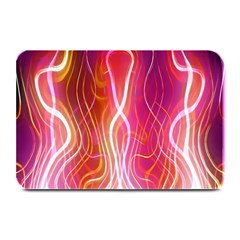 Fire Flames Abstract Background Plate Mats by Simbadda