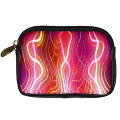 Fire Flames Abstract Background Digital Camera Cases by Simbadda