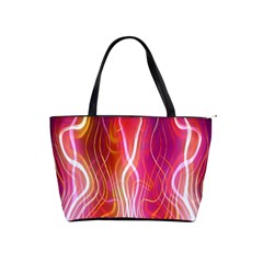 Fire Flames Abstract Background Shoulder Handbags by Simbadda