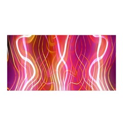 Fire Flames Abstract Background Satin Wrap by Simbadda