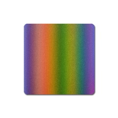 Colorful Stipple Effect Wallpaper Background Square Magnet by Simbadda