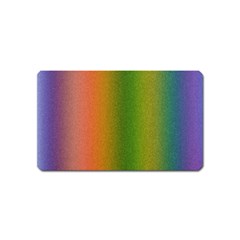 Colorful Stipple Effect Wallpaper Background Magnet (name Card) by Simbadda